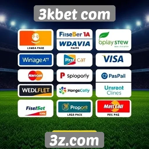 Métodos de pagamento aceitos no 3kbet com